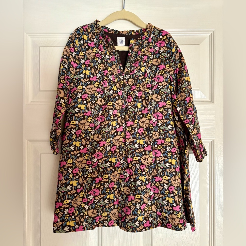 GAP Multicolor Floral Dress